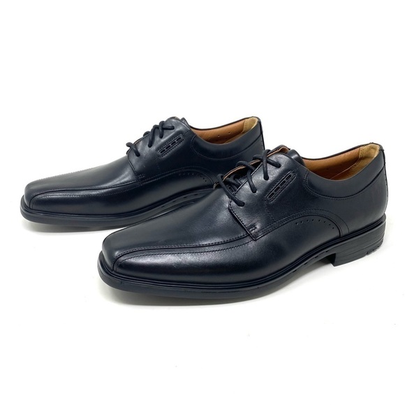 Clarks Unkenneth Way Oxford Black Leather main image 5